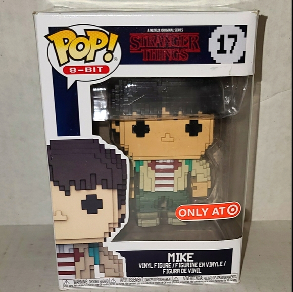 Funko Other - 8-Bit Stranger Things Mike (Target) Funko Pop